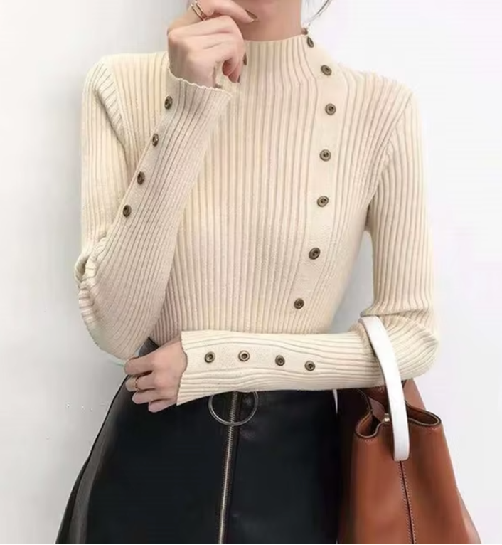 Maglione a collo alto