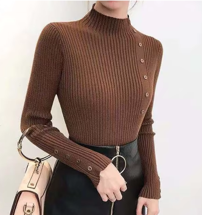 Maglione a collo alto