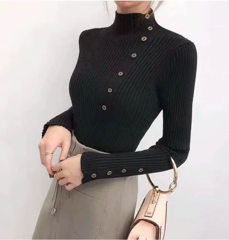 Maglione a collo alto