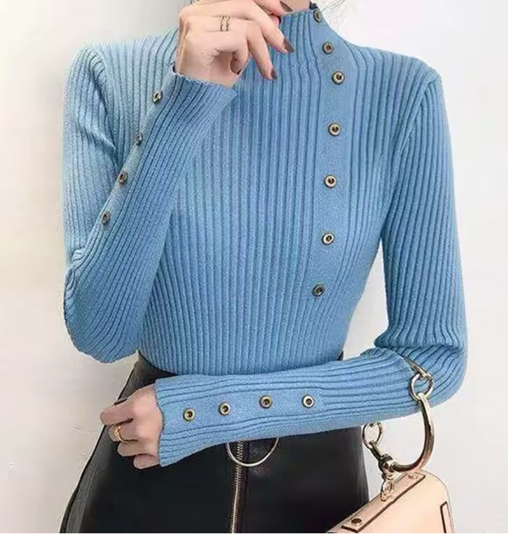 Maglione a collo alto