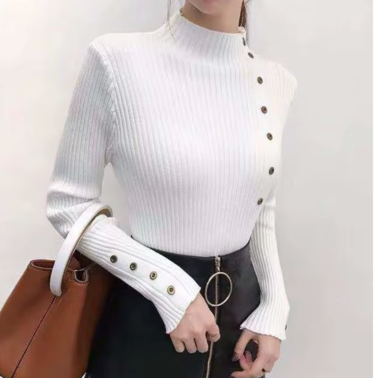 Maglione a collo alto