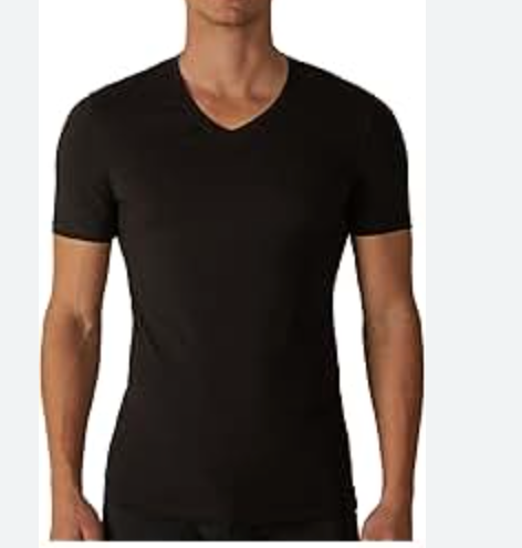 Maglia uomo cotone scollo a v