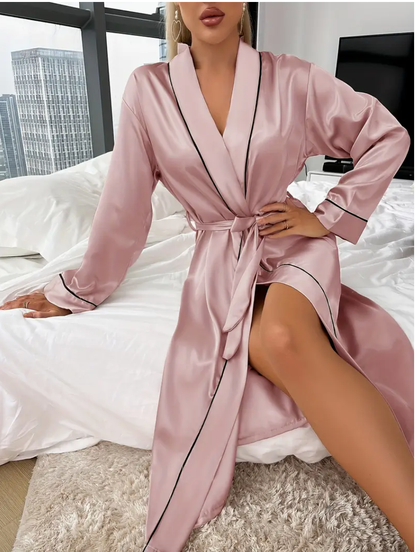 Vestaglia in raso elegante
